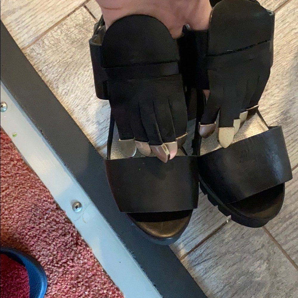 Black heels